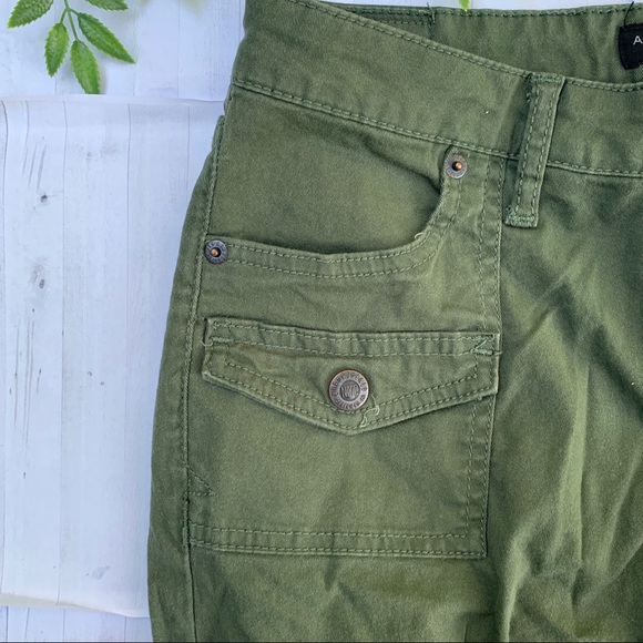 Skinny Olive Pants - Picture 2 of 5